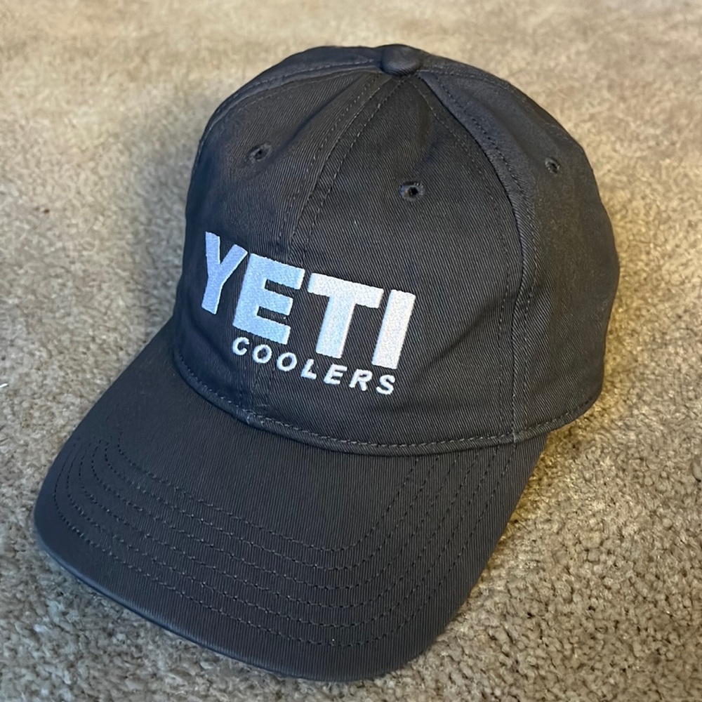 YETI Coolers cap adjustable hat gray